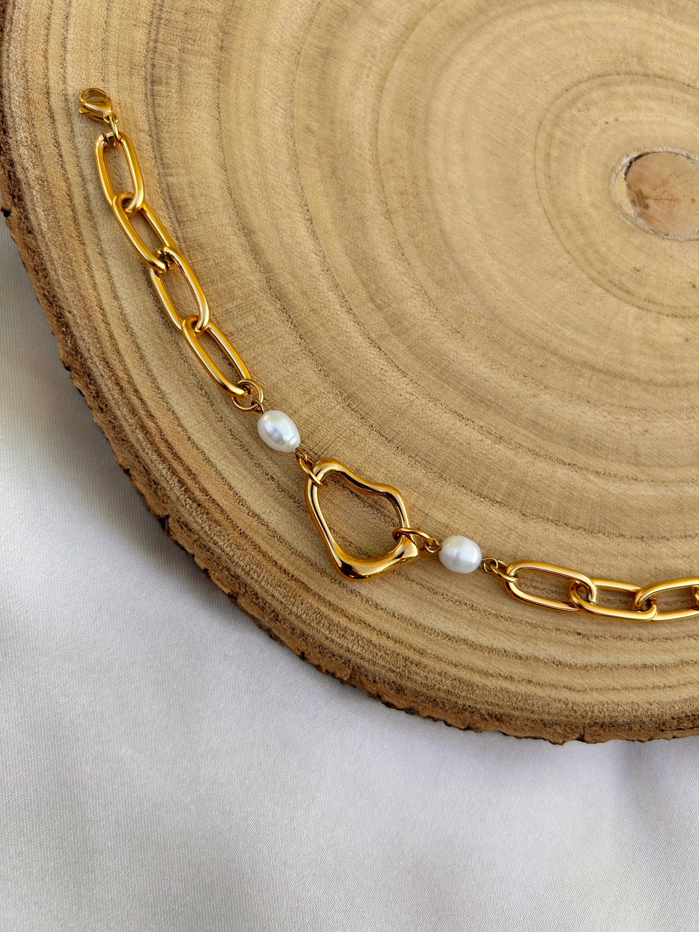 Pearl Link Bracelet
