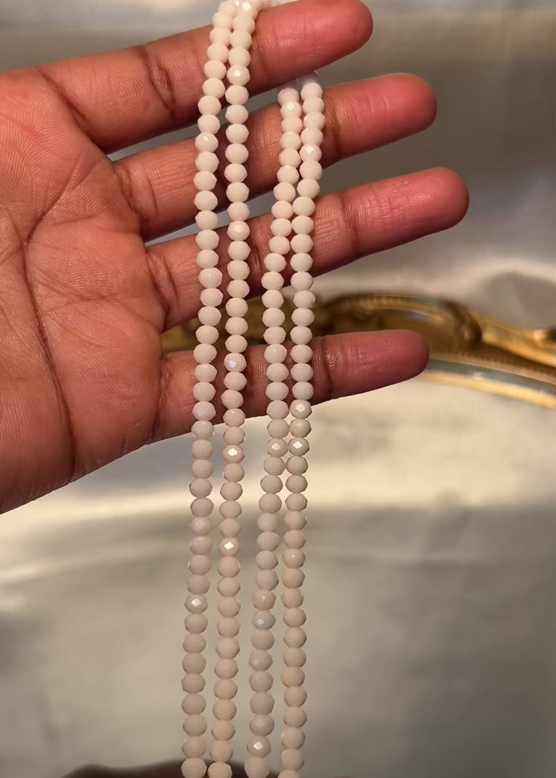 Cream Radiance Waist Beads