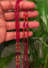 Red Diamond Waist Beads